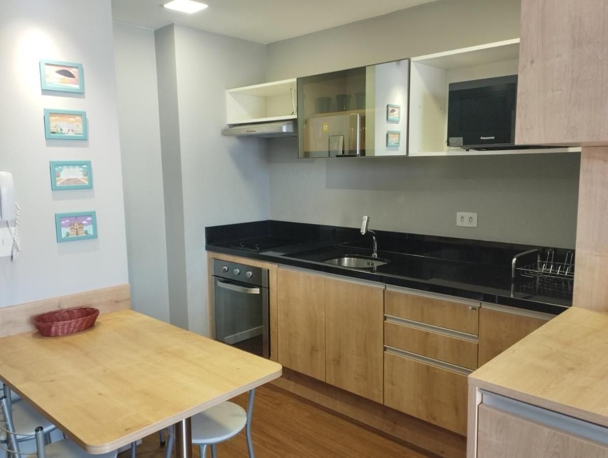 كوريتيبا Home Studio - Apartamento Central - Ayn026 المظهر الخارجي الصورة